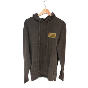 Teton Gravity Research Hoodie Sweatshirt Not Fade Away Graphic Gray Unisex Size